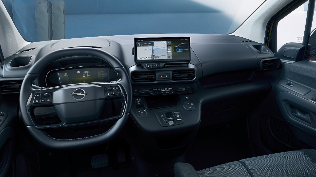 L'intérieur du nouveau Opel Combo Electric Cargo